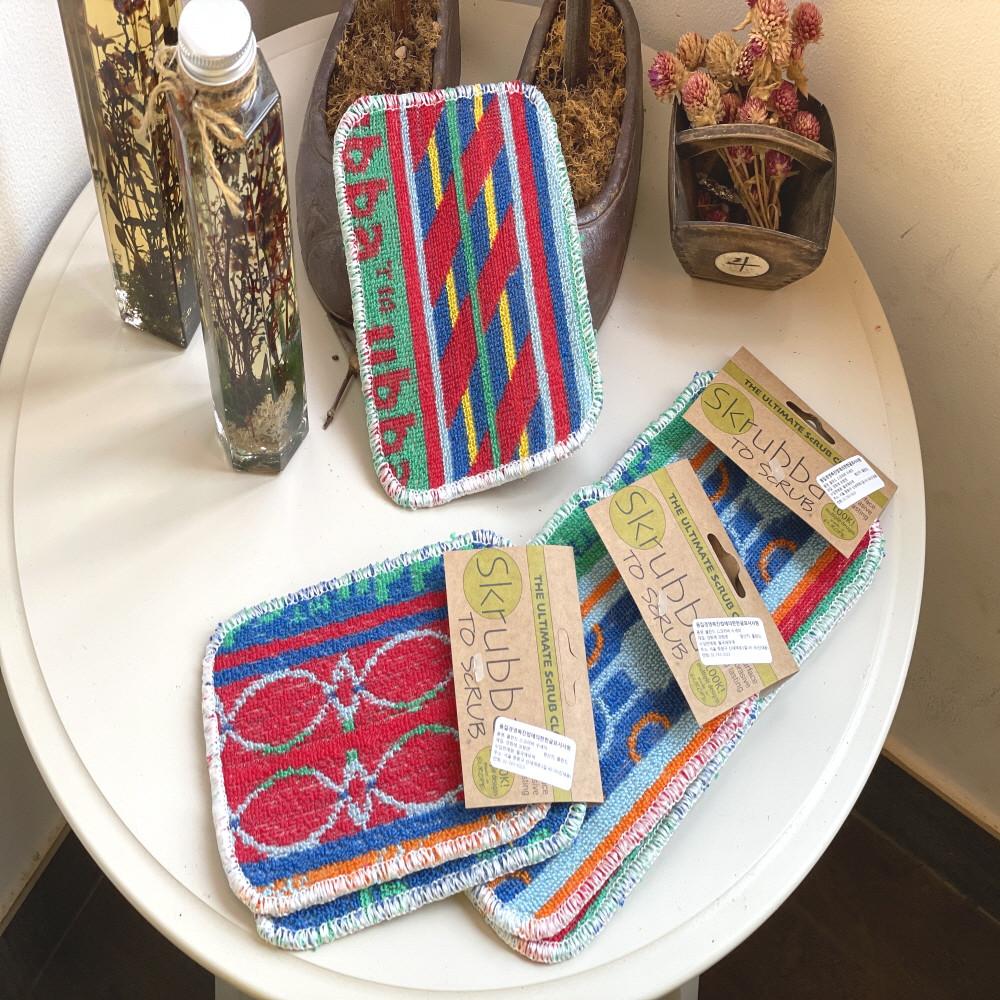 제로웨이스트 천연 폴란드수세미 2p 스크럽 다용도