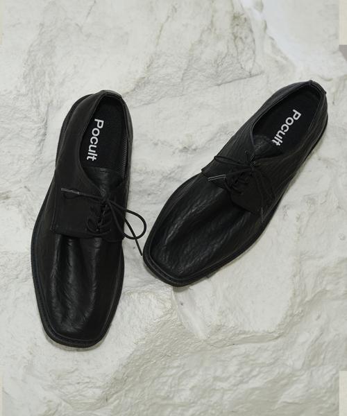 스퀘어 빈티지 더비 슈즈