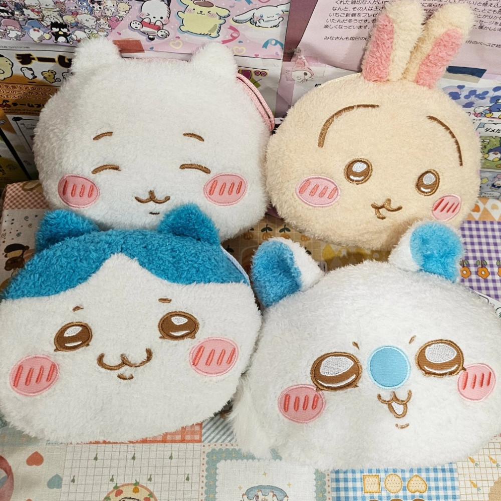 치이카와 호와호와 페이스 포쉐트 가방/하치와레 모몬가 토트백 파우치 푹신푹신 에이코