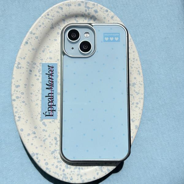 신상할인) 소다우유별 silver bumper case (magsafe/glass/epoxy)