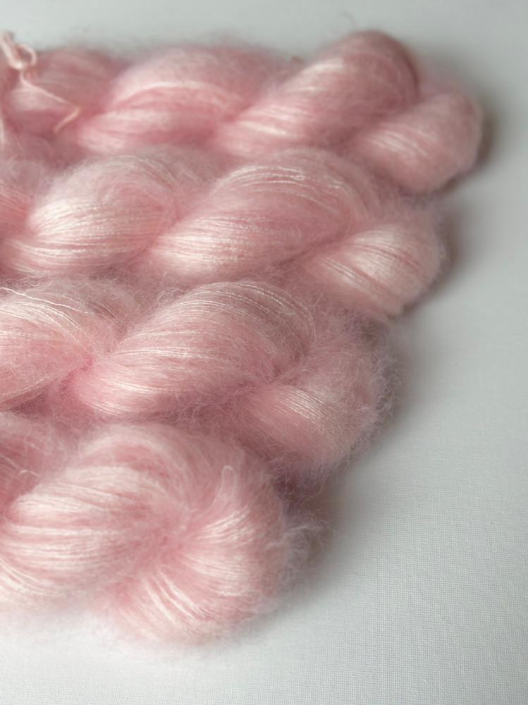 Silk Mohair Pink lemonade