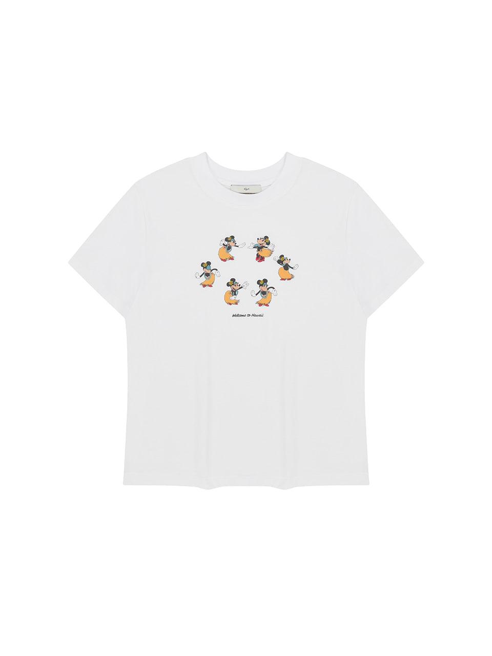 Hula Girls Tee Off-White