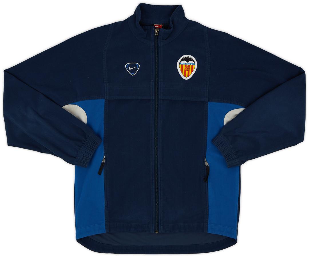 2000-01 Valencia Nike Track Jacket - 9/10 - (XL.Boys)