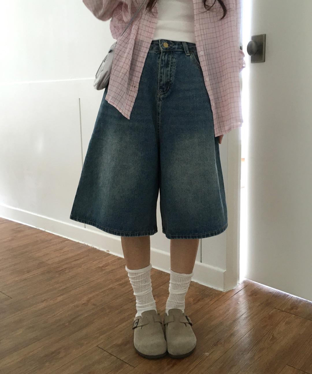 오베럴 마인 버뮤다팬츠/1주 소요