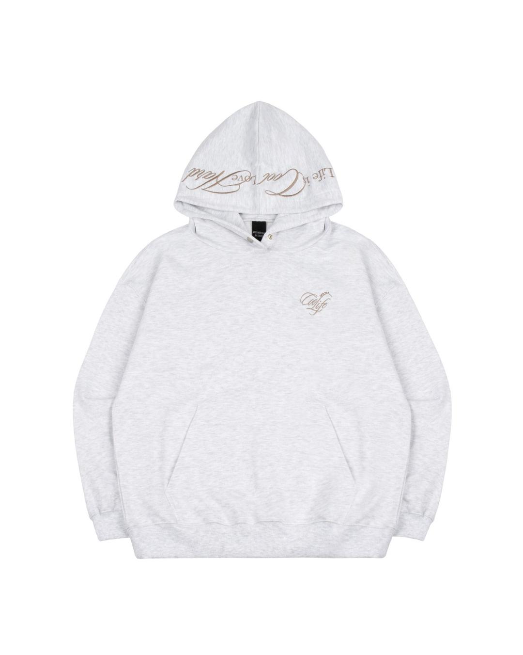 CS COOL LIFE HOODIE-040 (MELANGE)