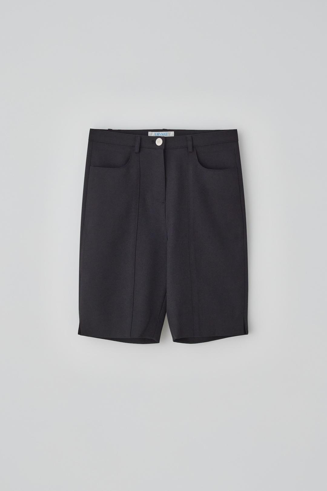 (2nd re-stock) T/T Slit biker shorts (black)