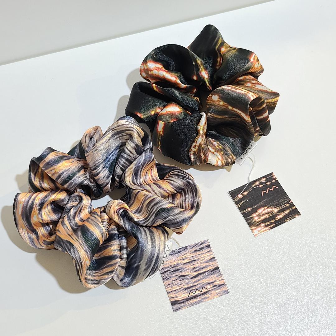 [아미뉴] P2_Sunset wave scrunchy 2종
