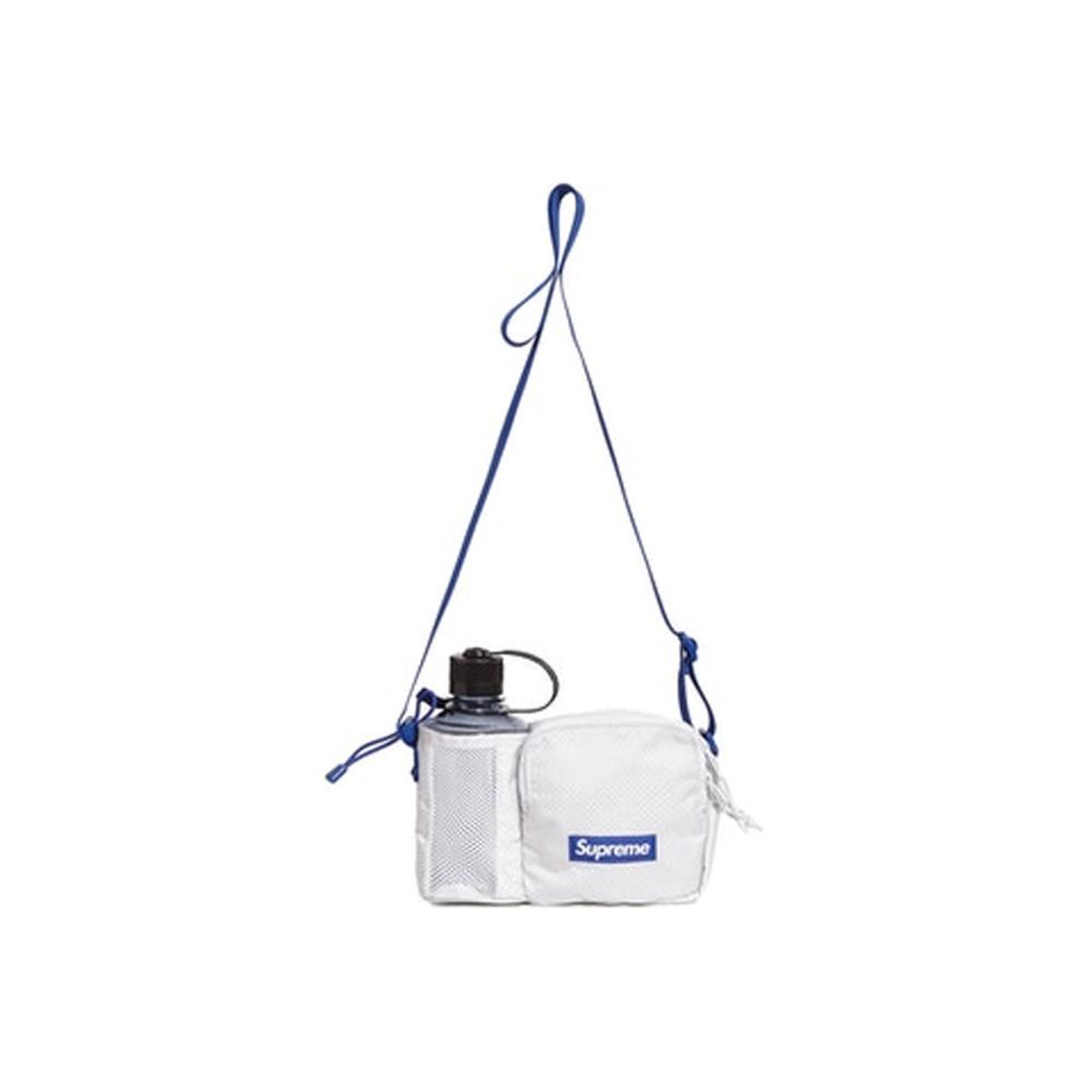 슈프림 사이드 백 실버 크로스백 물통 가방