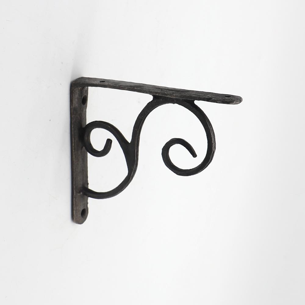 주물앤틱 선반대 미니선반 밤색부식 130X113 꺽쇠 선반받침대 까치발