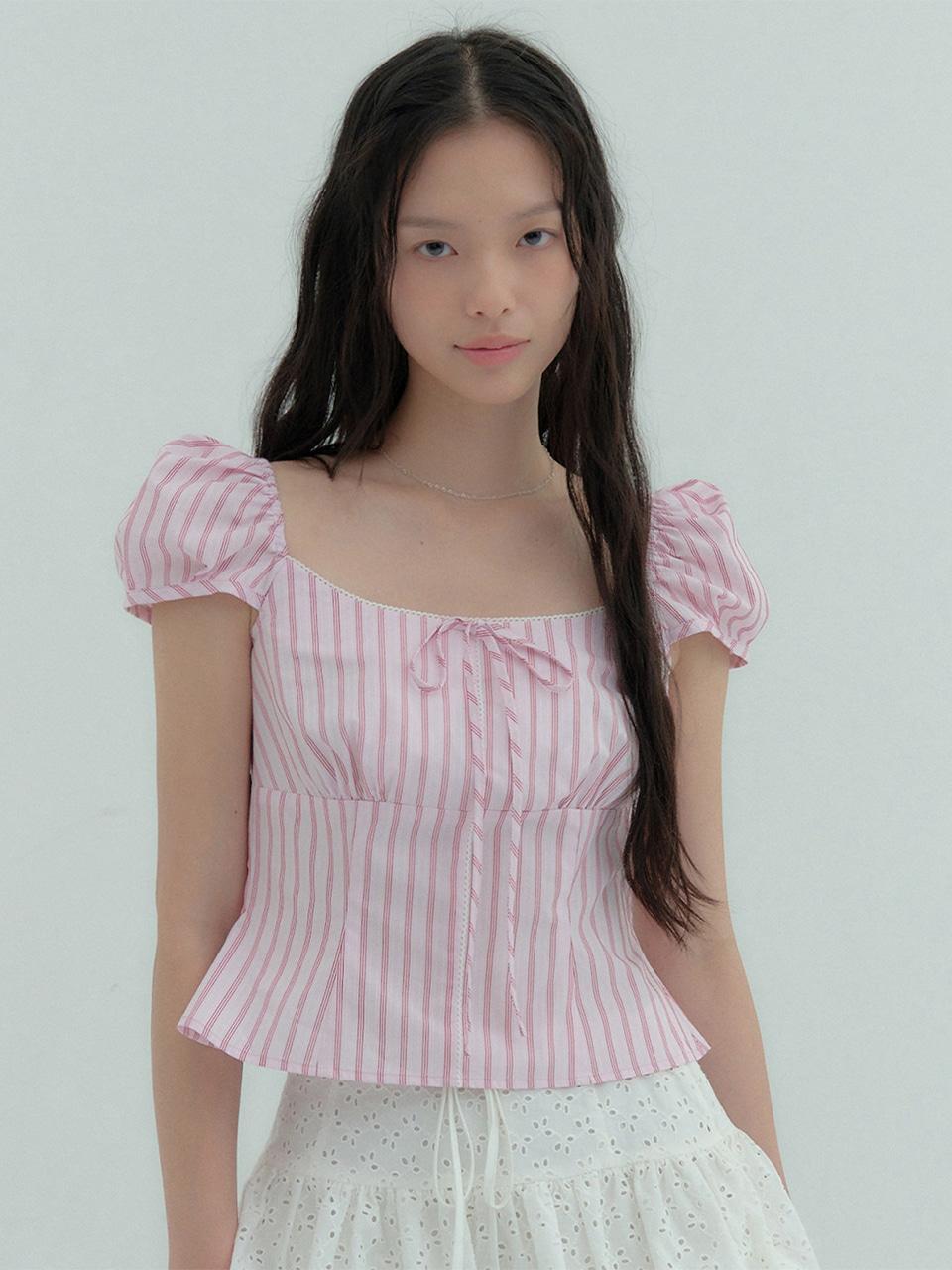 Candy Ribbon Blouse[07/07 예약배송]