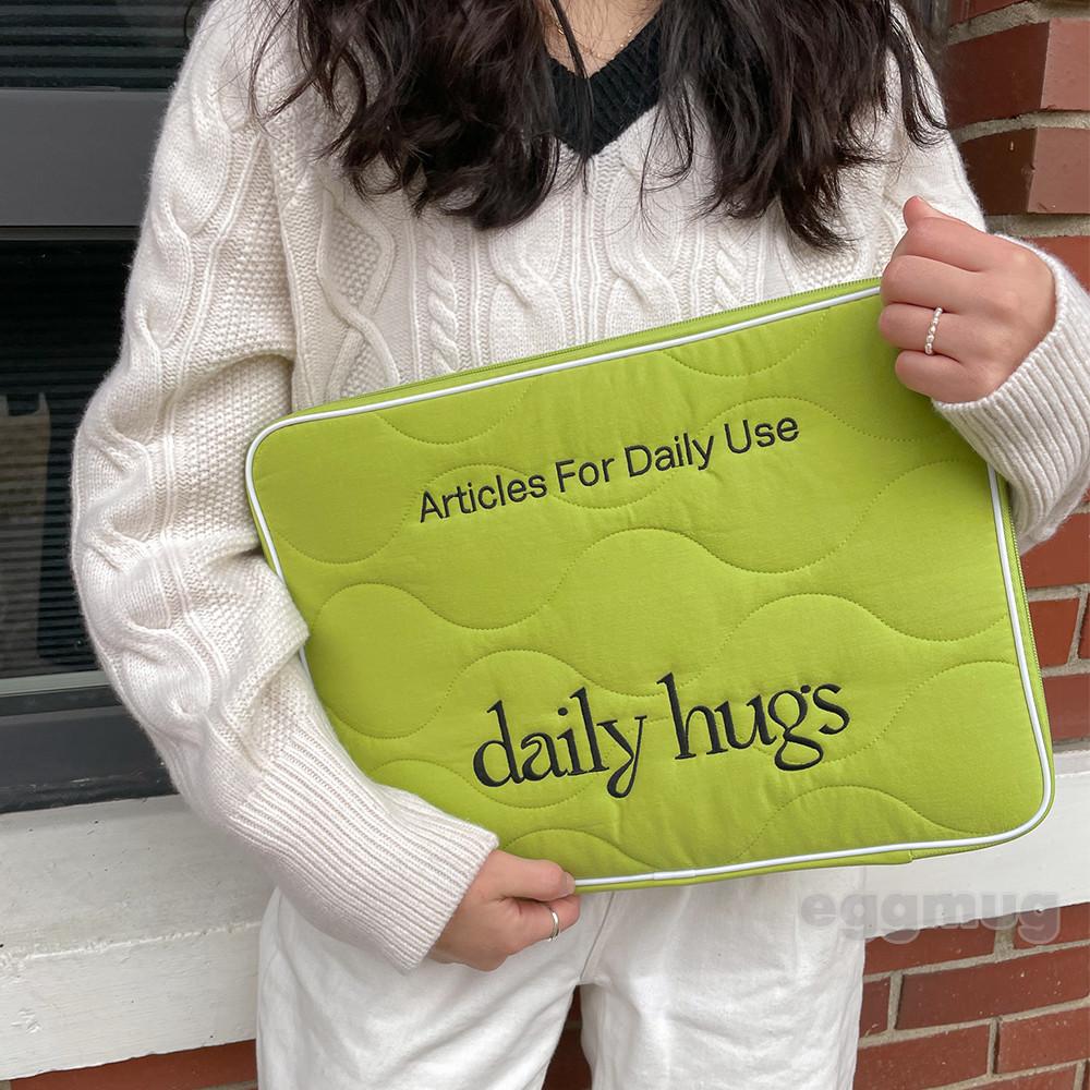 에그머그 Daily hugs 아이패드 파우치 갤탭파우치 갤럭시탭 아이패드에어4 11인치
