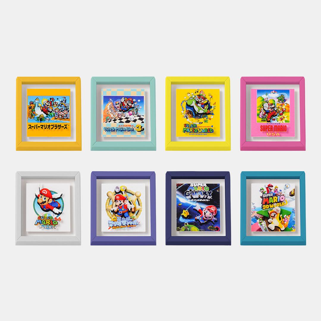 일본 닌텐도 스토어 슈퍼 마리오 랜덤 마그넷 8종 1개입