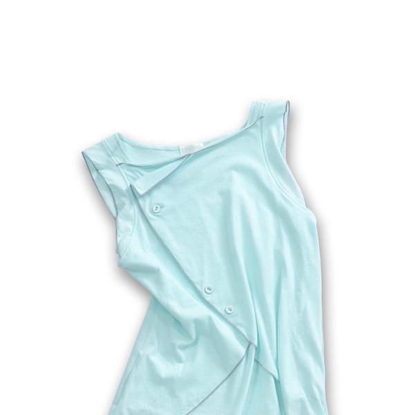 PETAL TOP[AQUA MINT]