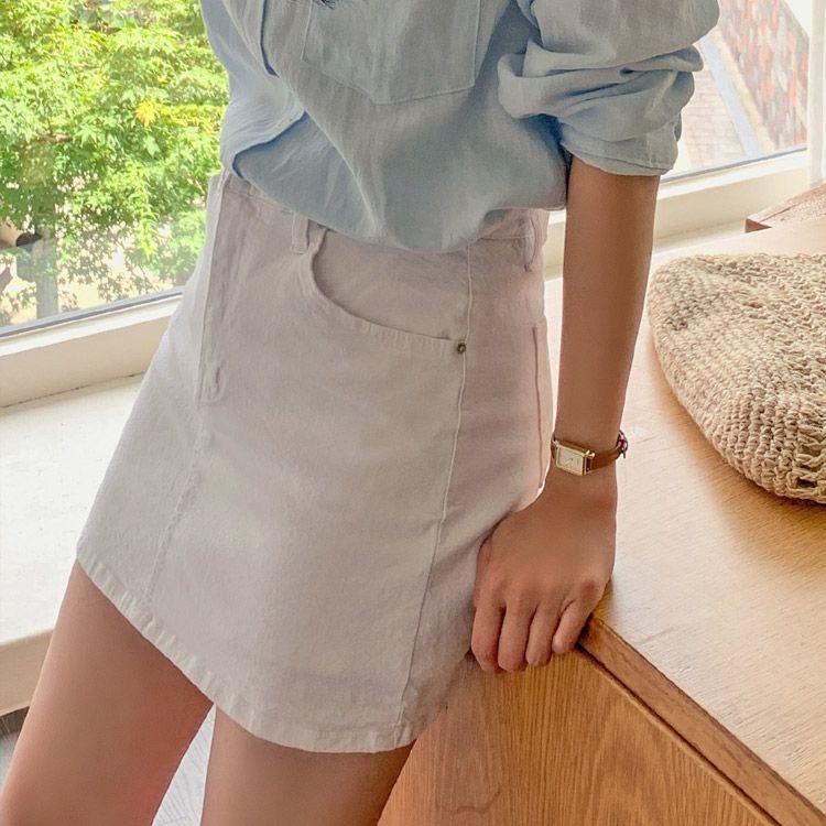 레이얀 코튼 스커트 팬츠 [tps0411]