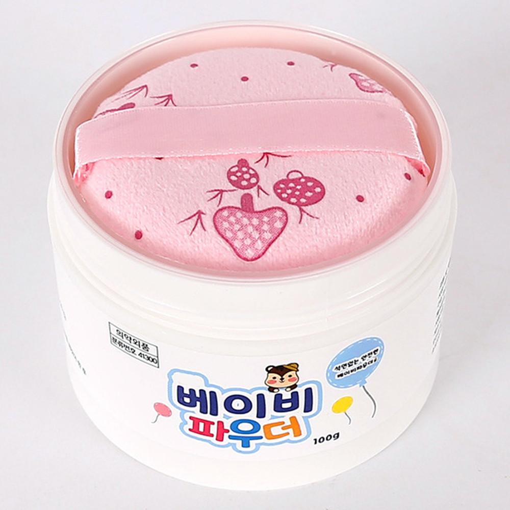 베이비파우더 땀띠분 신생아 아기 유아 파우더