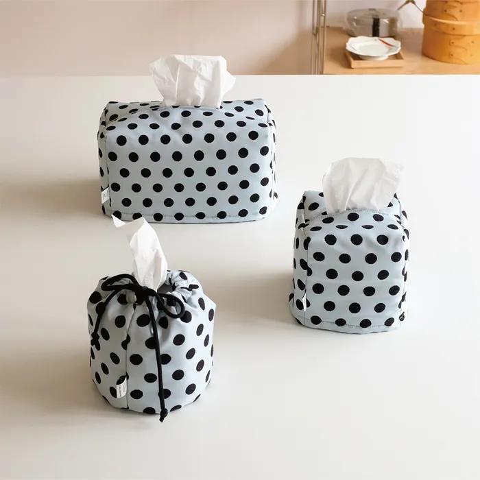 포이 도트 티슈케이스 집들이선물 3colors