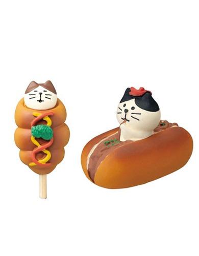 데꼴 2022 베이커리 피규어 - 막대 롤빵/야키소바빵