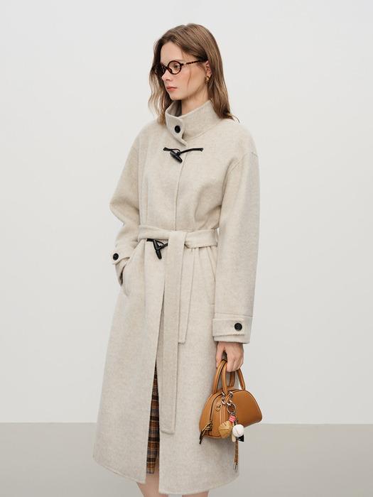 WD_Horn button belted coat_2color