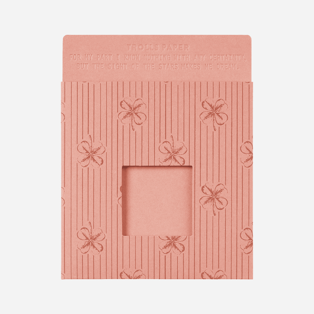 Paper holder small - Four leaf clover