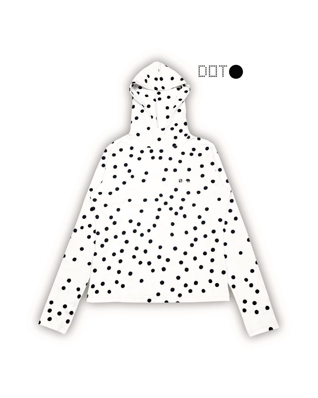 DOT HOODIE (IVORY)