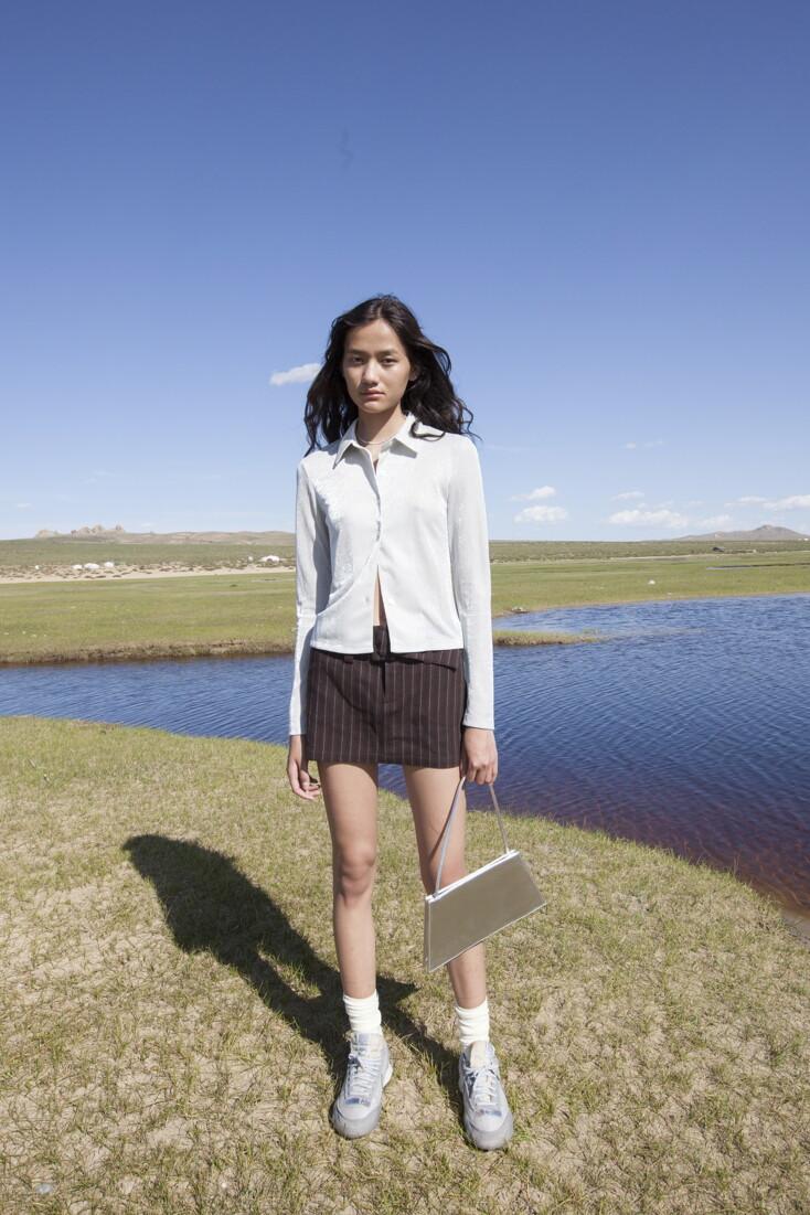 Velva Shirt_Silver