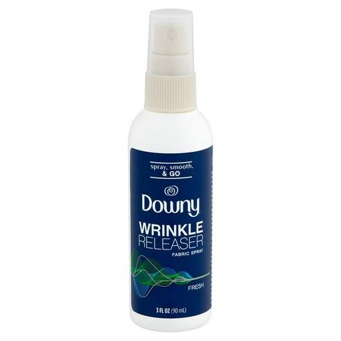 미국 다우니 구김 펴짐. 냄새 제거 정전기 방지 휴대용 스프레이 Downy Wrinkle Releaser 3oz