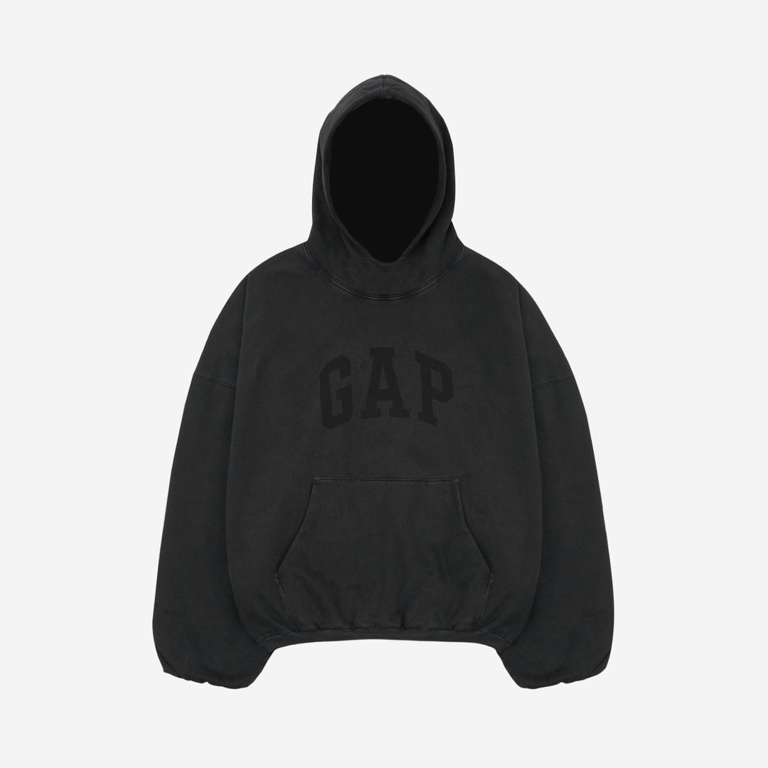 Yeezy Gap Engineered By Balenciaga Dove Hoodie Washed Black