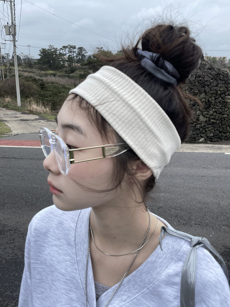 tricot hair band (6color)