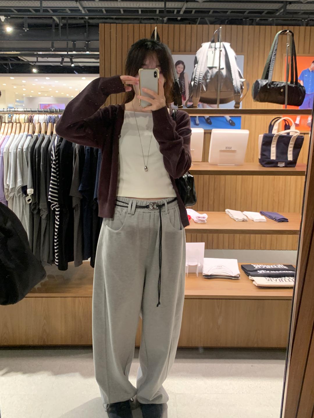 무드달 포셀 브이넥 가디건(2col)