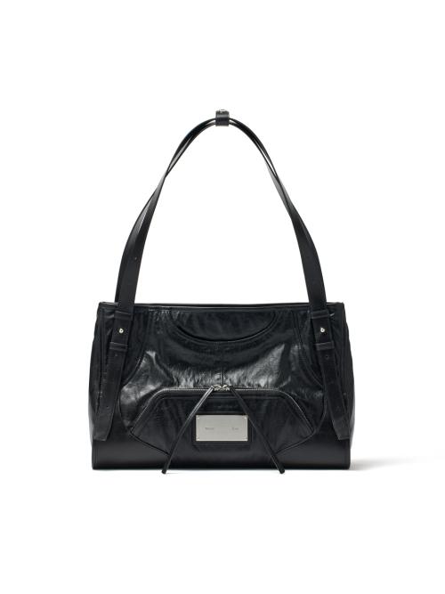 마뗑킴(MATIN KIM)  TWO WAY STRAP SQUARE BAG IN BLACK - 사이즈 & 후기 | 무신사