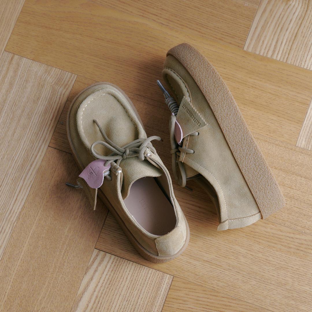 솔트앤초콜릿 리얼레더 브로디 스웨이드 로퍼 412539001 (3.5cm)