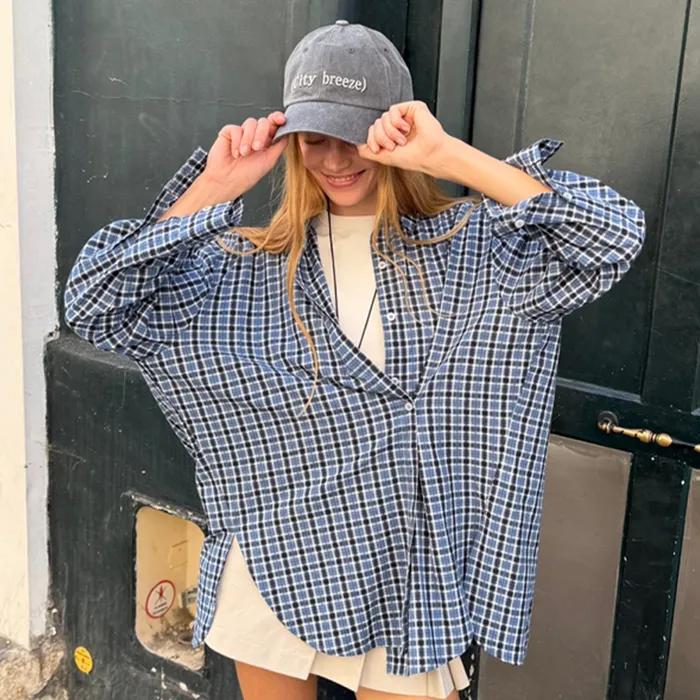 노리 체크 셔츠_2COLORS