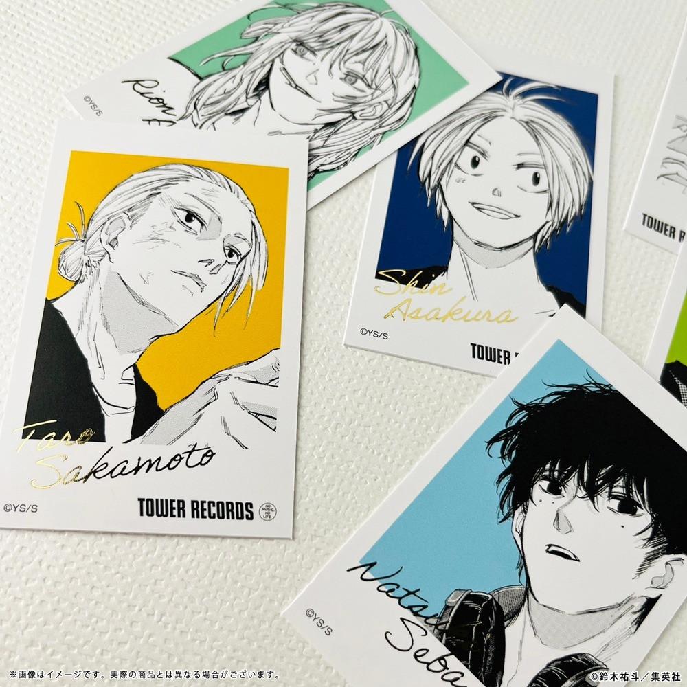 [24.11발매][수량한정] 사카모토 데이즈 X 타워레코드 한정 원화 미니 포토 카드 사카데이 굿즈