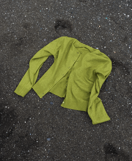 콘테 무지 기본 라운드넥 니트 가디건 (6color)