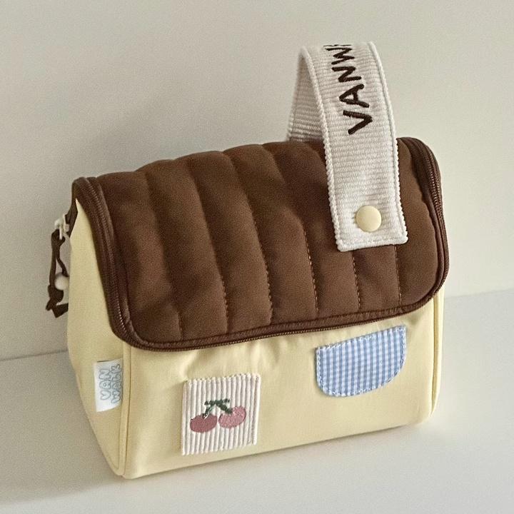 Lucky House Makeup Pouch 럭키 파우치 메이크업 가방 🏡