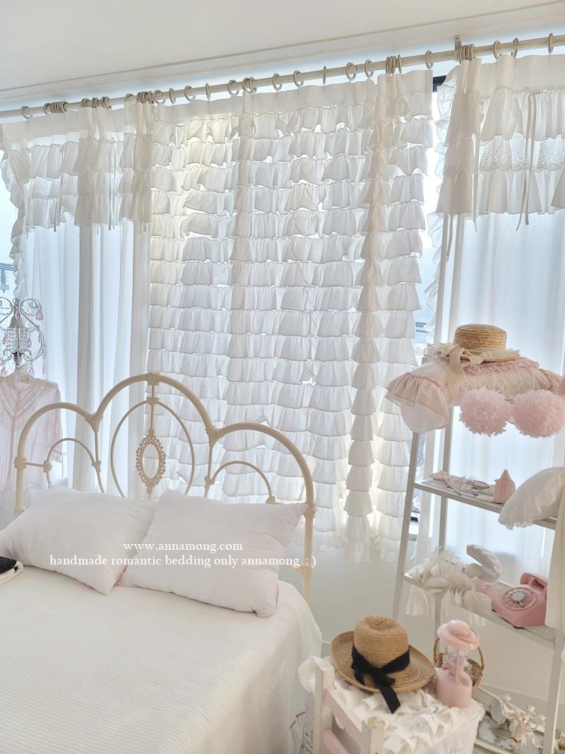 로맨틱한 캉캉프릴커튼, 프릴 로맨틱 광목커튼