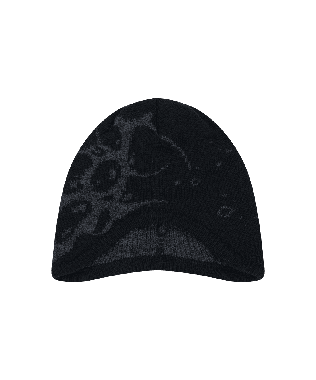 SPIKE EAR FLAP BEANIE [BLACK]