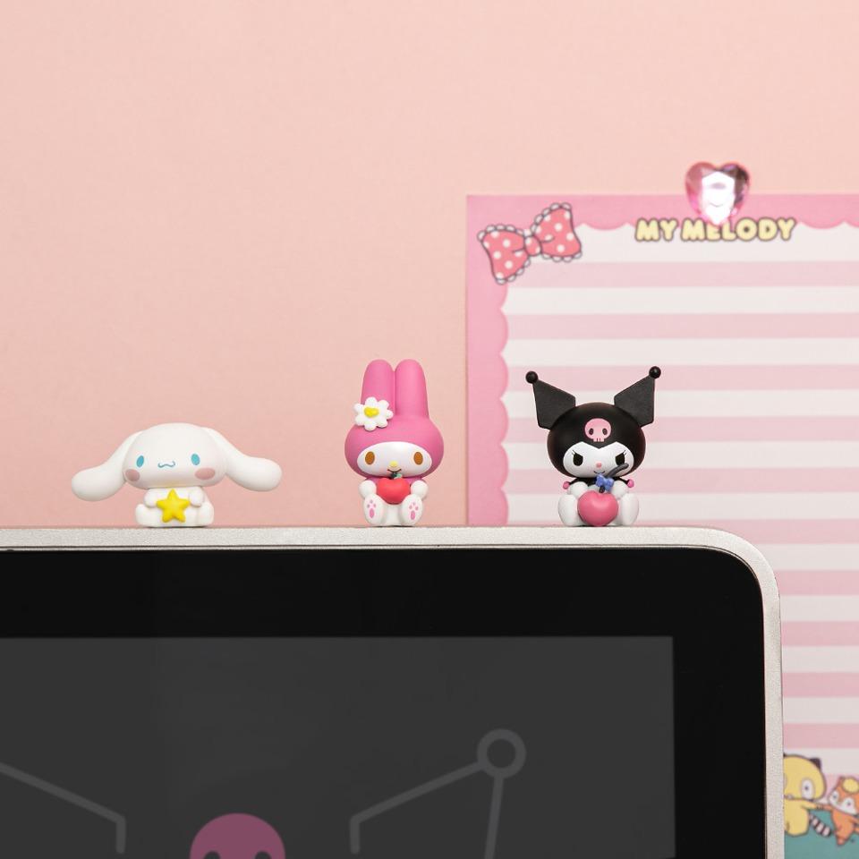 산리오 모니터 피규어