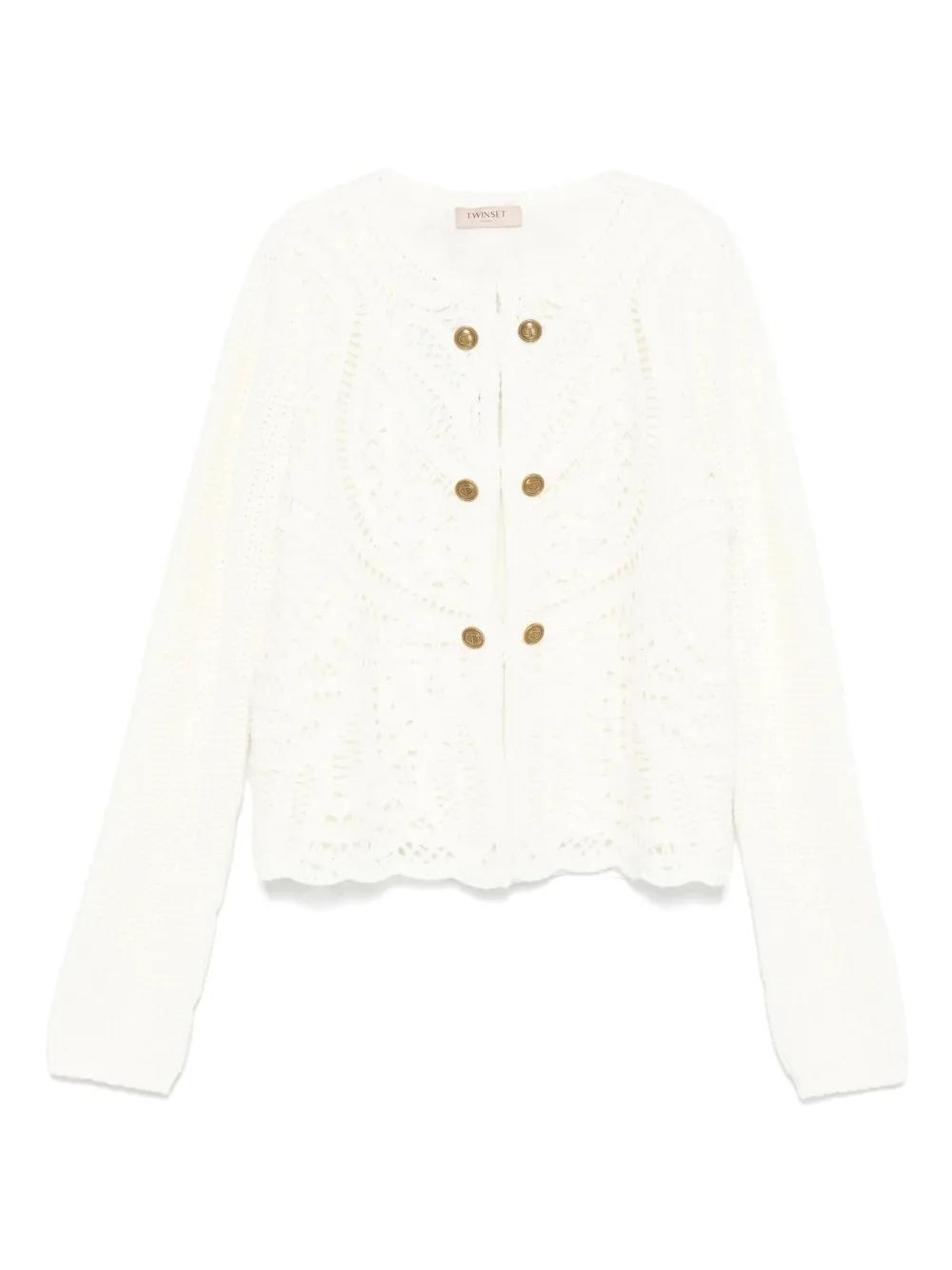 오픈 니트 가디건