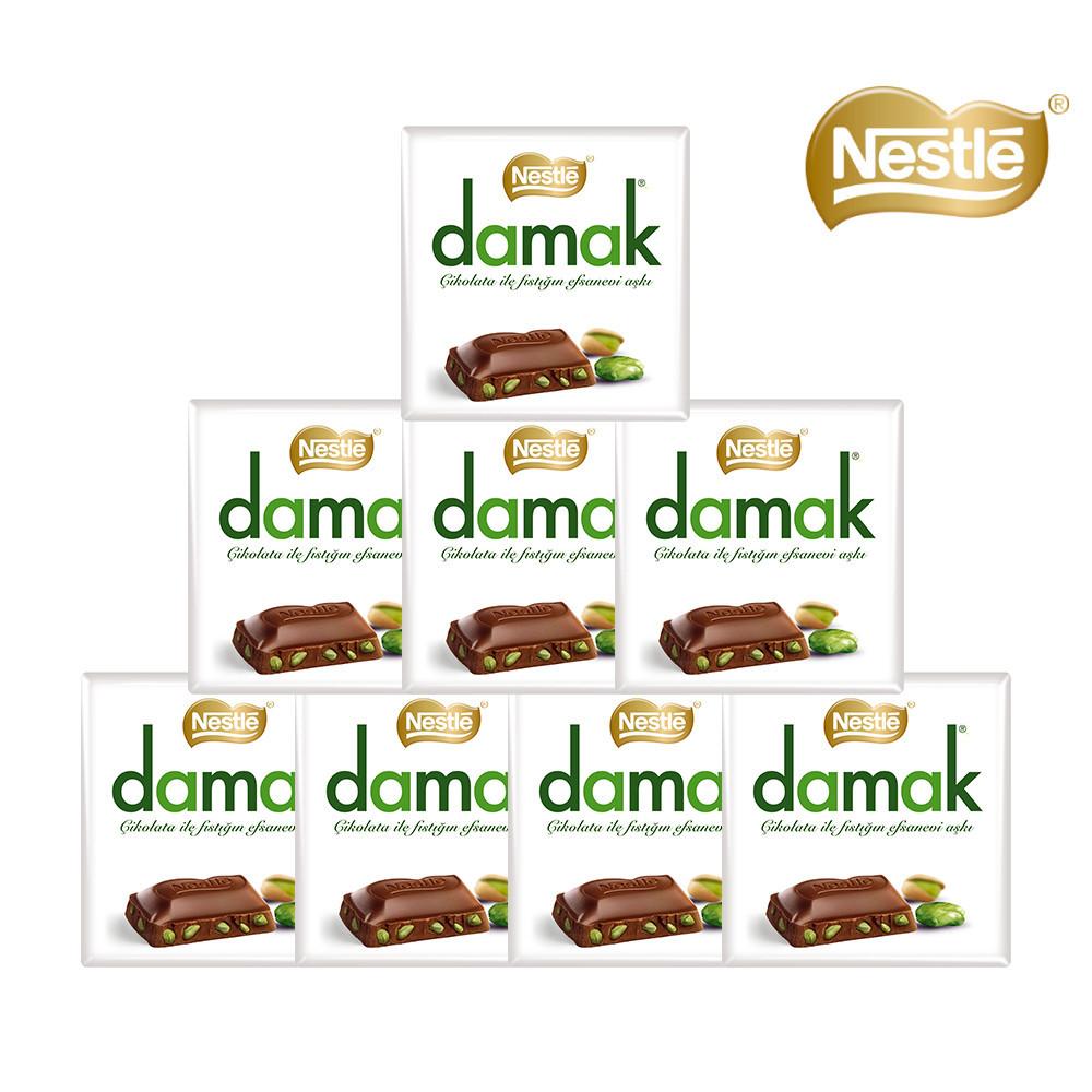 [본사직영] 네슬레 다막 밀크 초콜릿 스퀘어 60g x8개 외