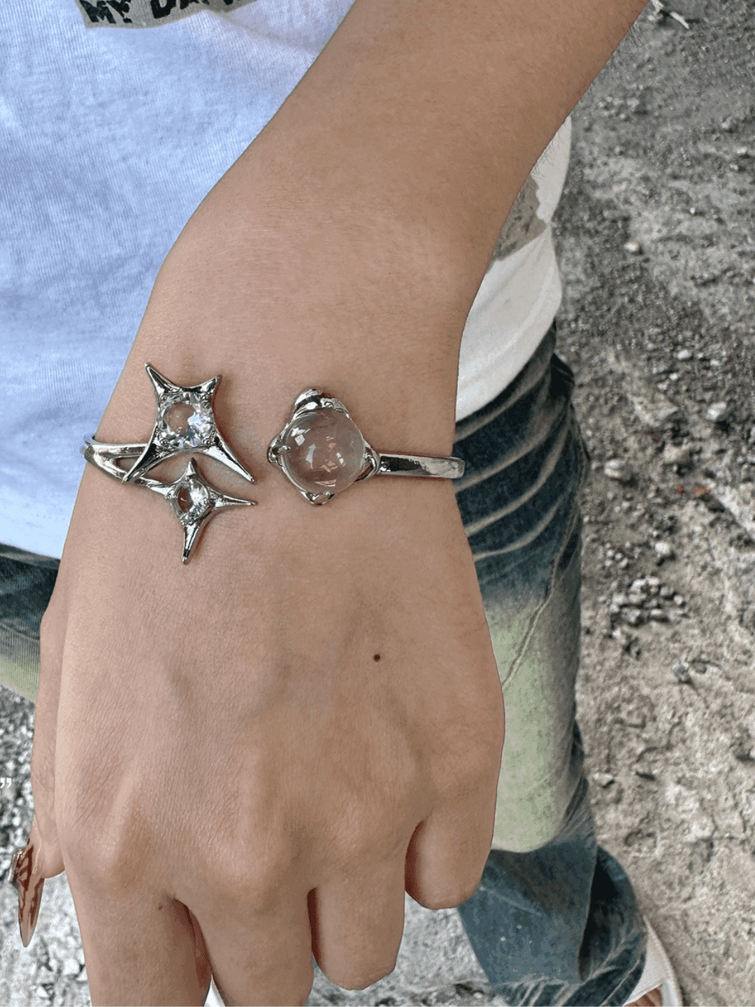 [CHEALIMPID] Starmine Cindrella Crystal Bracelet na930