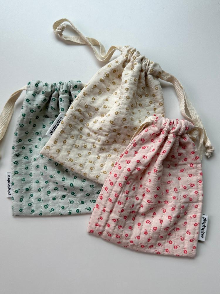 복조리파우치 핸드메이드 이너백 조리개 면 생리대