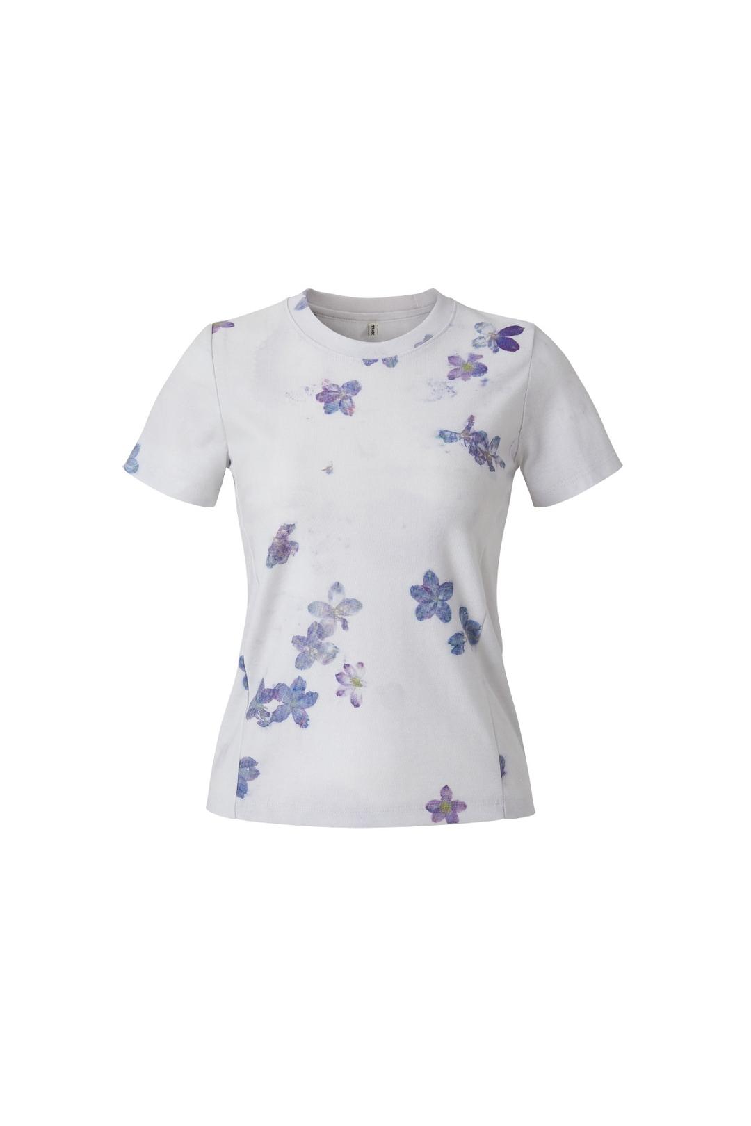 BABY TEE (DELPHNIUM BLUE FLOWER)