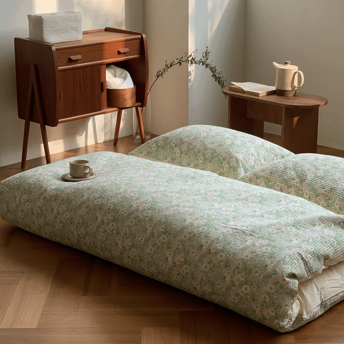 블라썸 60수 고밀도 통통 요세트 - 플로리그린