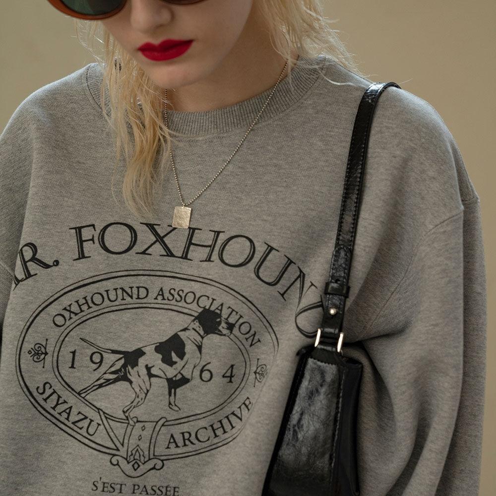 SITP5042 Foxhound Sweat shirt_Melange gray