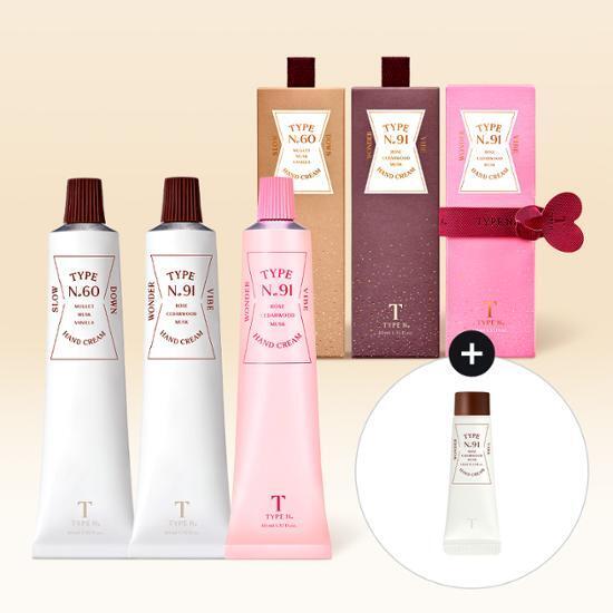 타입넘버 핸드크림 40ml 5종 택 1 (& No.91 핑크에디션)