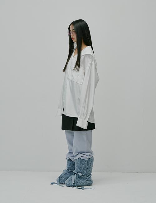 bow sailor collar blouse / 2차