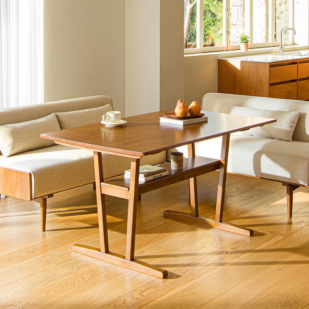 미네 리빙다이닝 원목 4인 식탁 테이블 1400