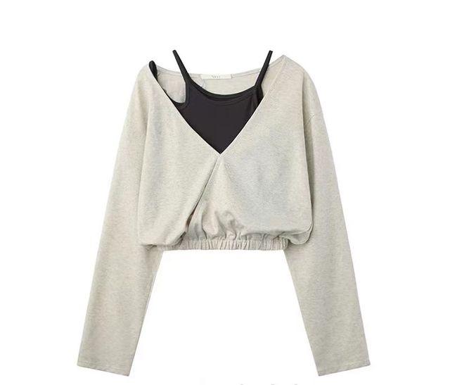 (당일출고+투피스)긴소매+나시 SET