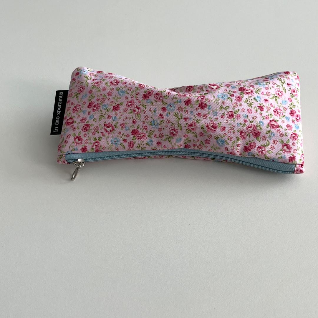 핑크로즈 필통(Pink rose pencil case)